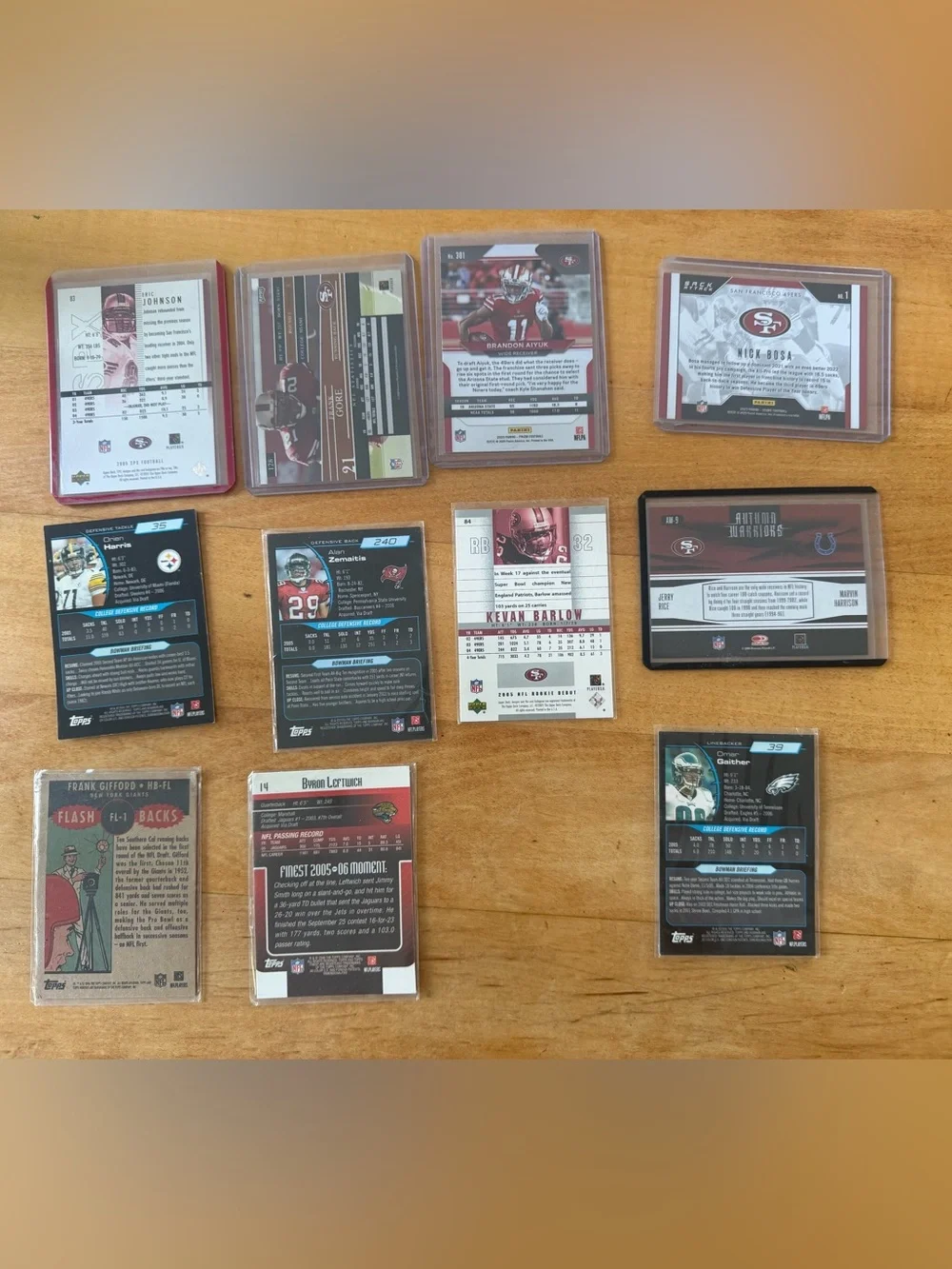 Sports Trading Cards - Assorted Football Cards